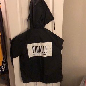 Pigalle France coach jacket raincoat windbreaker